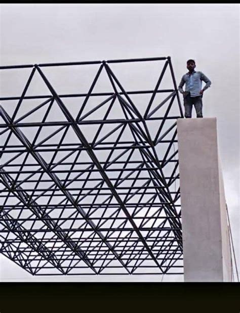 Mild Steel Space Frame Structure For Mall Roofs At Rs 450 Sq Ft In