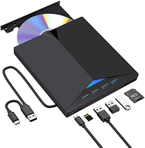 Amazon Hcsunfly External Cd Dvd Drive For Laptop Usb Ultra