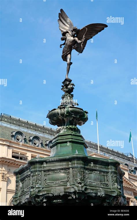 statue of Eros, Piccadilly Circus, London Stock Photo - Alamy