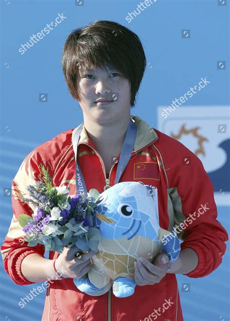 Chinese Diver Roulin Chen Poses His Editorial Stock Photo Stock Image