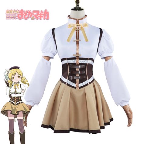 Косплей костюм Томоэ Мами из аниме Puella Magi Madoka Magica | AliExpress