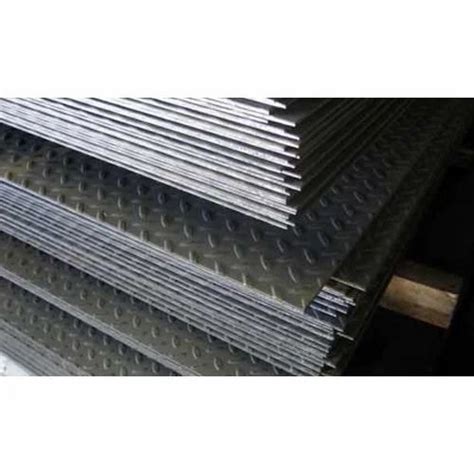 Hot Rolled Mild Steel Chequered Plate Thickness Mm At Rs