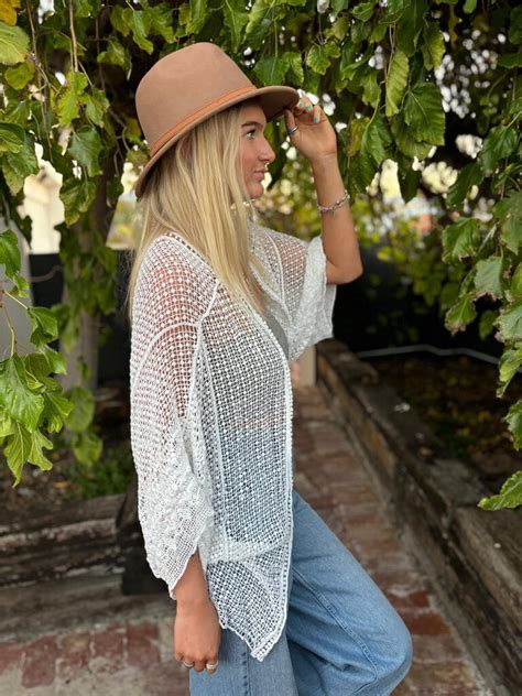 CARDIGAN 620701200210 ADELE WHITE Naked Gypsy