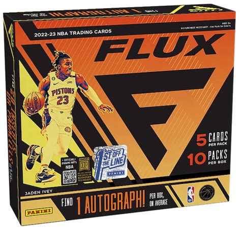 Panini Flux Basketball Checklist Team Set Info Boxes