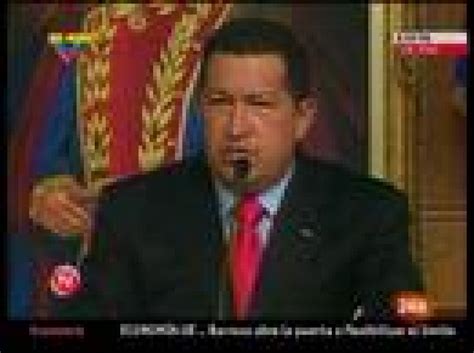 Chávez Anuncia La Ruptura De Las Relaciones Con Colombia Rtve