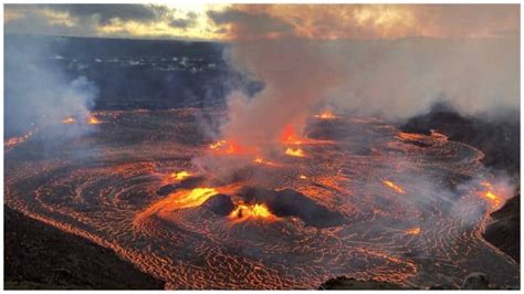 Watch Hawaii s Kīlauea volcano erupts again after a 3 month break