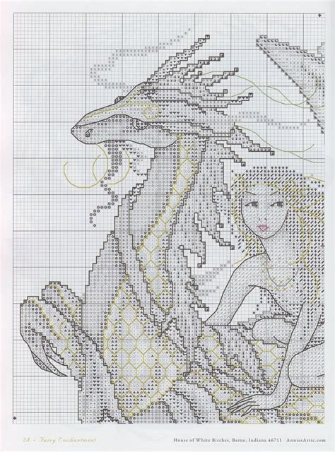 Dragon Cross Stitch Cross Stitch Fairy Fantasy Cross Stitch Cross