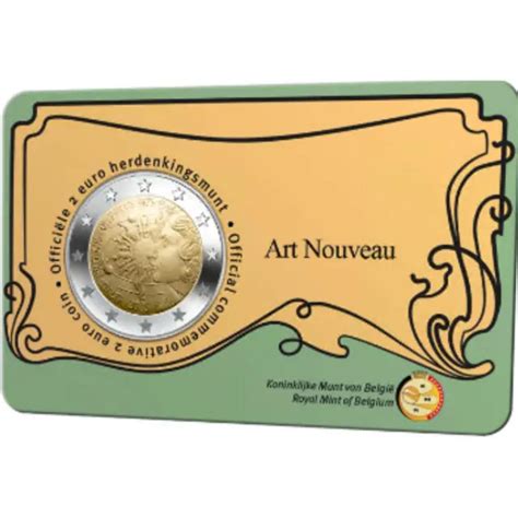 Malta Euro Kopernikus In Belgien Coincard Art Nouveau