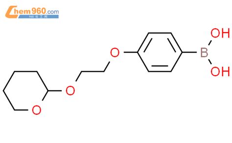 186498 06 6 Boronic Acid 4 2 Tetrahydro 2H Pyran 2 Yl Oxy Ethoxy