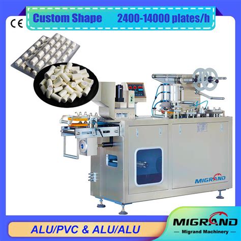 Dpp Full Automatic Flat Plate Pvc Alu Alu Plastic Pill Tablets