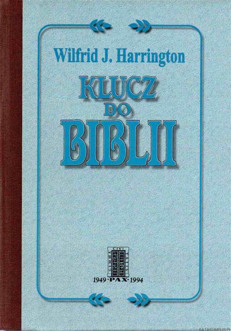 Klucz Do Biblii WILFRID J HARRINGTON Katakumbus Pl