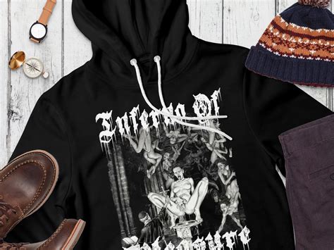 Inferno Of Pleasure Satanic Girl Demon Hoodie Unholy Nun Unisex Hoodies