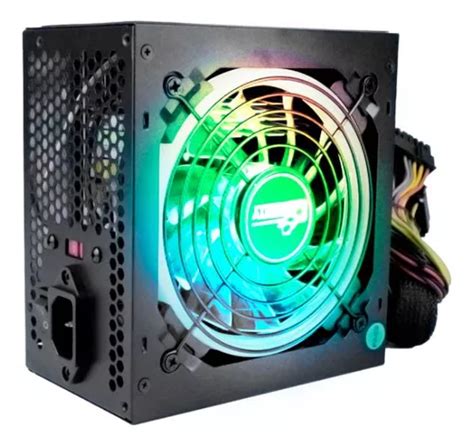 Fonte De Alimenta O Pc Gamer Atx W Cowboy Led Rgb Bivolt