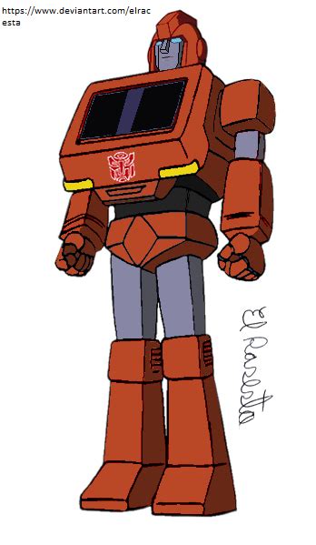 G1 Ironhide Transformers Animated Colors By Elracesta On Deviantart