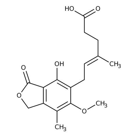 Thermo Scientific Chemicals Mycophenolic Acid 98 Fisher Scientific