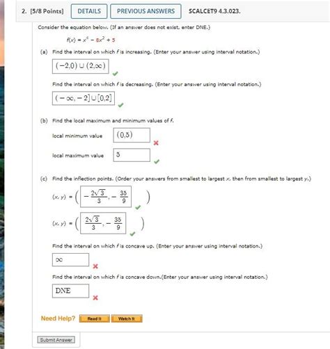 Solved Consider The Equation Below If An Answer Does Not Chegg