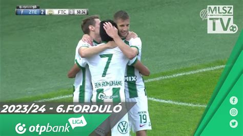 Varga Barnabás harmadik gólja a ZTE FC Ferencvárosi TC mérkőzésen