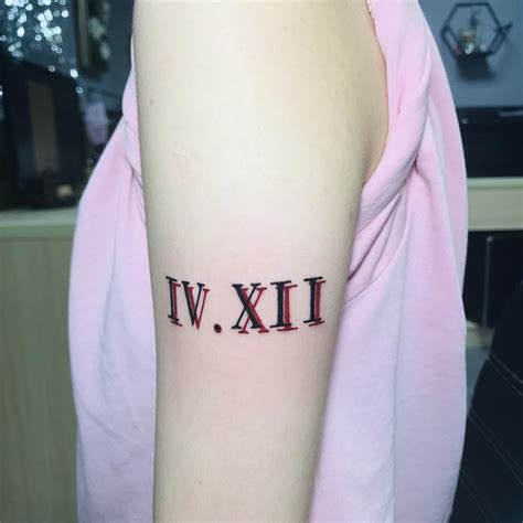 Update more than 77 1996 roman numerals tattoo super hot - in.cdgdbentre