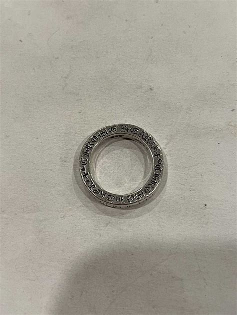Chrome Hearts RARE Chrome Hearts FUCK YOU Spacer Ring Gem
