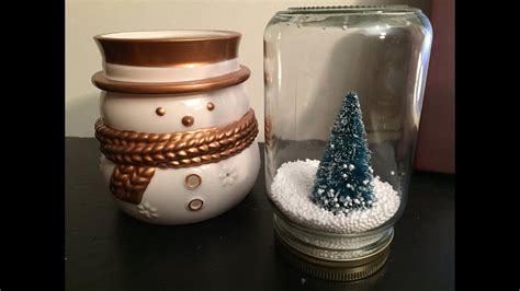 Diy Waterless Snow Globe Youtube