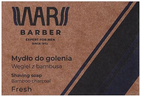 WARS BARBER Mydło do golenia FRESH pielęgnacja i oczyszczenie Gdynia