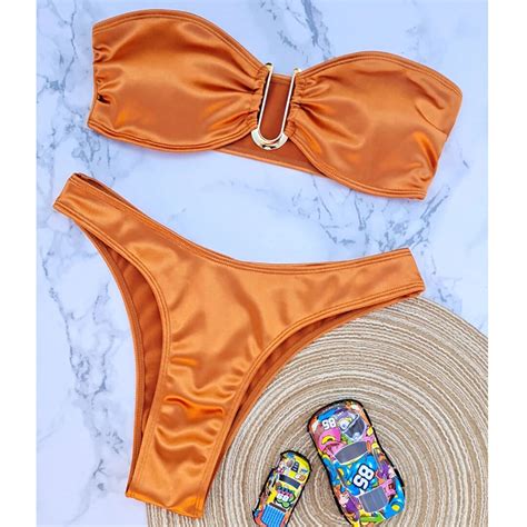 New Sexy Bikini Women Swimwear Female Swimsuit Two Pieces Bikini Set