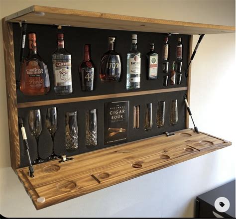 Wall mounted bar cabinet – Artofit