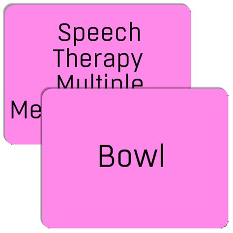 Speech Therapy Multiple Meaning Words Match The Memory