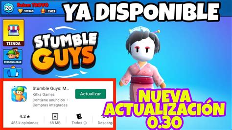 Ya Lista La Nueva Actualizaci N De Stumble Guys Youtube