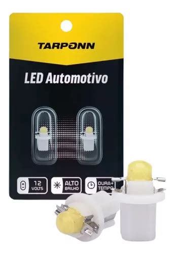 Lâmpada Tarponn Led Pinguinho Soquete B8 5d t5 24v 6000k MercadoLivre