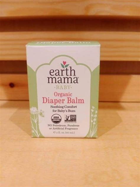 2 Oz Or 60ml Earth Mama Baby Organic Diaper Balm Soothing Comfort For