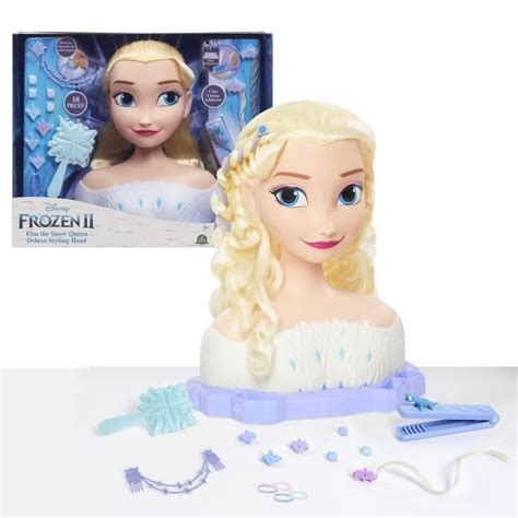 Tête à Coiffer Deluxe La Reine des Neiges 2 Elsa Disney Princesses