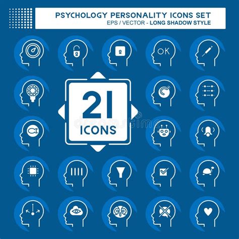 Icon Set Psychology Personality Related To Psychology Personality