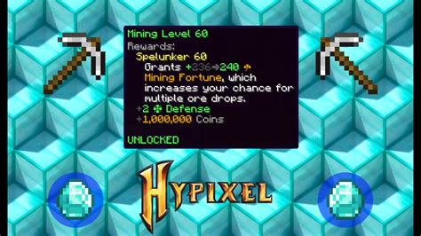 Hitting Mining 60 In Hypixel Skyblock After 2 Years Of Playing Youtube