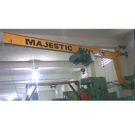 Wall Mounted Jib Crane Color Yellow At Rs 4 Lakh Piece In Chennai