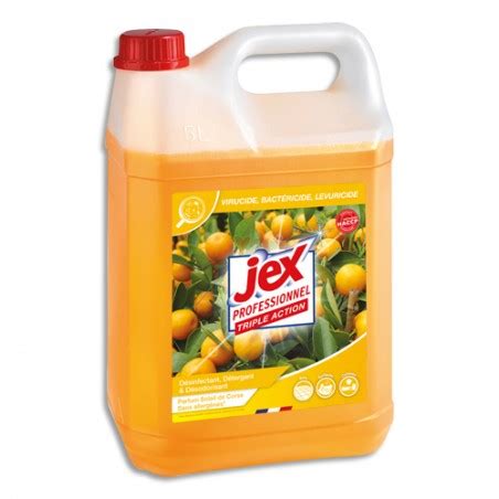 Jex Professionnel Bidon De Litres D Sinfectant Triple Action Multi