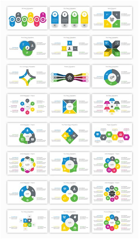 Premium Infografiken Powerpoint Vorlage Templatemonster