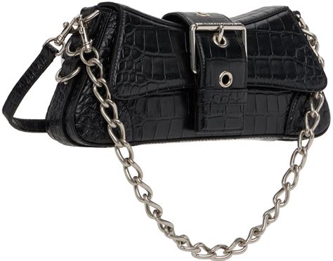 Balenciaga Black Small Lindsay Shoulder Bag Balenciaga