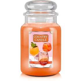 Country Candle Large Jar Wick Doftljus Sunday Funday Hitta B Sta