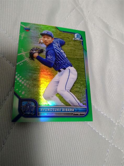 Yahoo オークション 2022 TOPPS NPB BOWMAN CHROME BASE GREEN REFRA