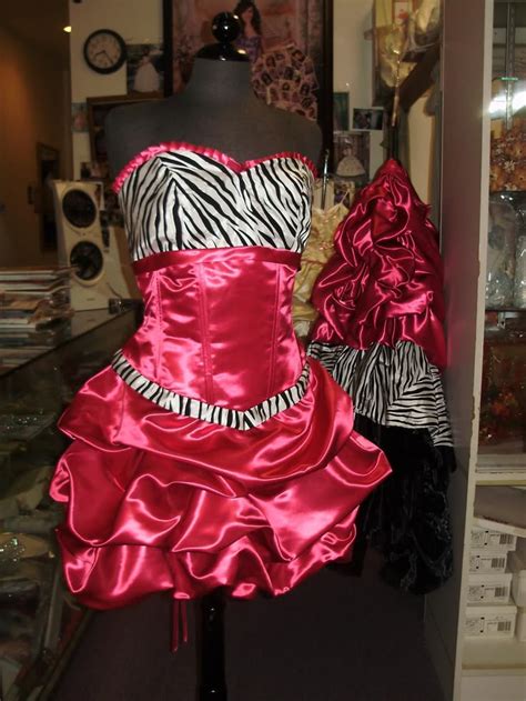 Hot Pink Zebra Quinceanera Dresses