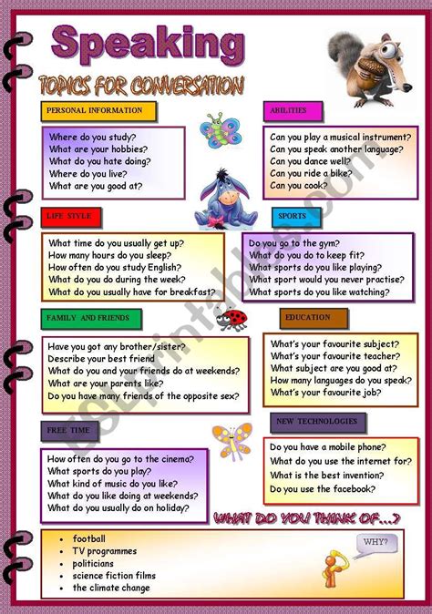 Conversation Questions Esl Worksheet By Moriano