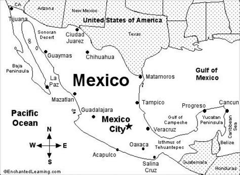 Free Printable Map Of Mexico - Printable Maps