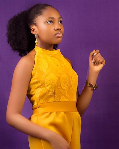 Angel Onyi Unigwe Is A Beautiful Teenage Nigerian Born Nollywood