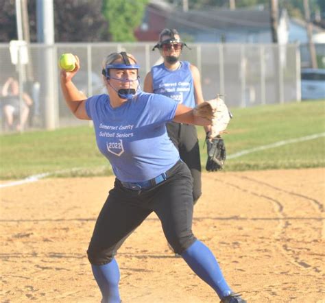 Somerset County Senior Softball Players Enjoy Final High School Game