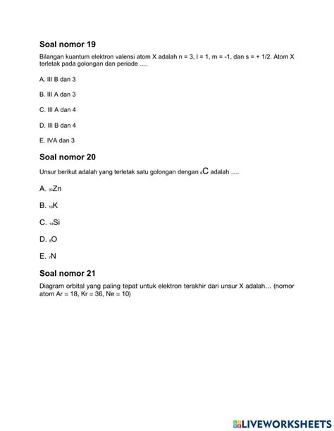 Soal Struktur Atom Dan Periodik Tabel 1419924 Adeirma08