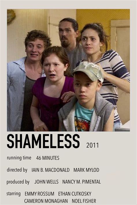 Shameless Polaroid Shameless Tv Show Shameless Movie Posters Minimalist