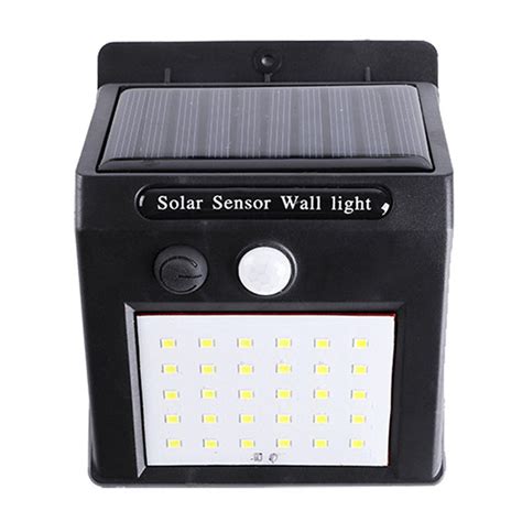 Waterproof Led Solar Power Pir Motion Sensor Garden Wall Light