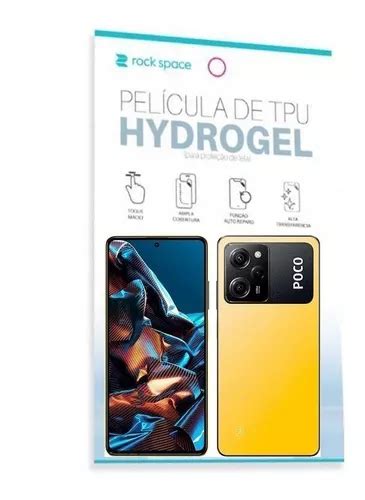 Pelicula Hydrogel Rock Hd Frontal Traseira P Poco X Pro