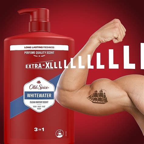 Old Spice Whitewater Shower Gel Shampoo